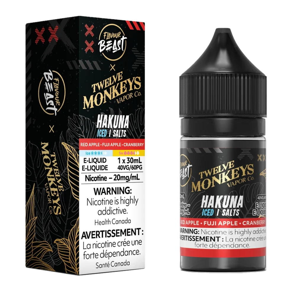 Flavour Beast × 12 Monkeys Salt 30 mL